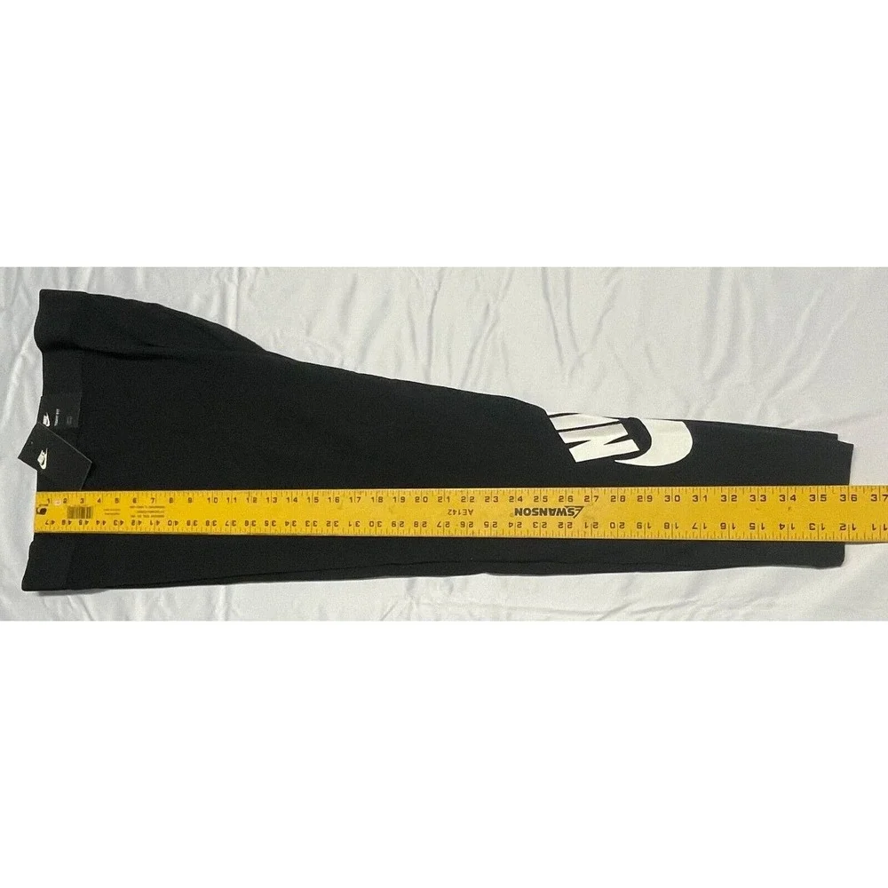 NIKE Women's High Waisted Leg A See Graphic Tights Black White BV0285 010‎ 1X